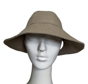 August Linen Blend Hat, linen and cotton blend. Outdoor, summer, casual, travel